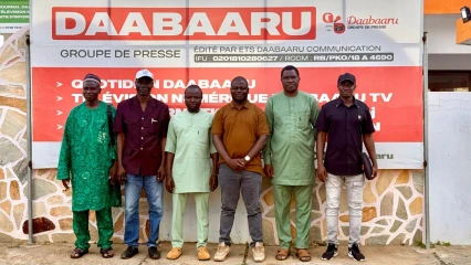 Visite d'une délégation du conseil communal de Kérou au groupe de presse Daabaaru: Pierre Wari Brisso salue le travail d'une équipe dynamique