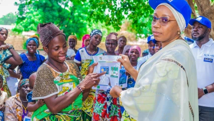 Vulgarisation du projet de société du candidat Romuald Wadagni: Lahinatou Traoré reçoit la promesse d'un K.O de Wadagni-Talata des femmes de Kandi