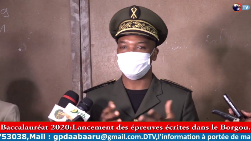 BACCALAURÉAT 2020: Lancement des épreuves écrites dans le Borgou