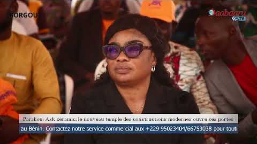 Parakou: Ask céramic; le nouveau temple des constructions modernes ouvre ses portes