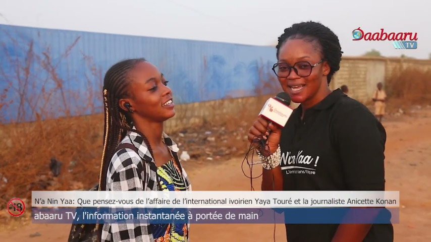 NA NIN YAA : Que pensez-vous de l’affaire de Yaya Touré et  Anicette Konan