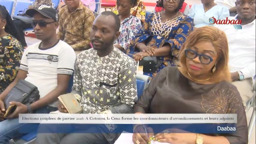 Elections couplées de janvier 2026: A Cotonou, la Cena forme les coordonnateurs d’arrondissements et leurs adjoints