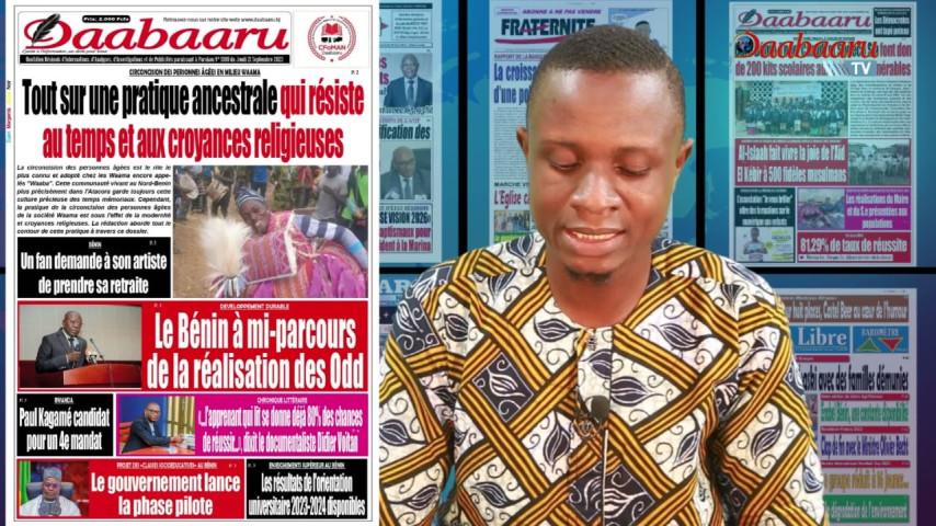 Revue des titres hebdomadaire du Quotidien Daabaaru