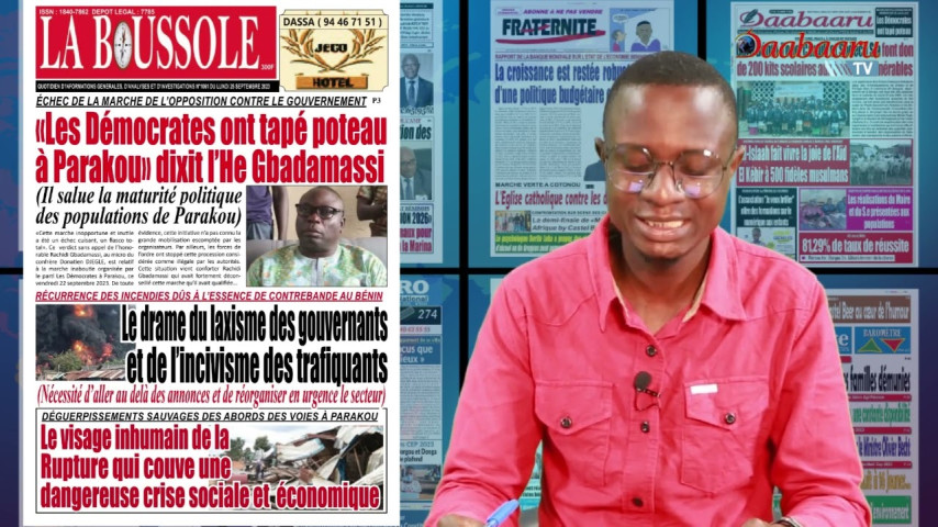 Revue des titres de ce lundi 25 septembre 2023