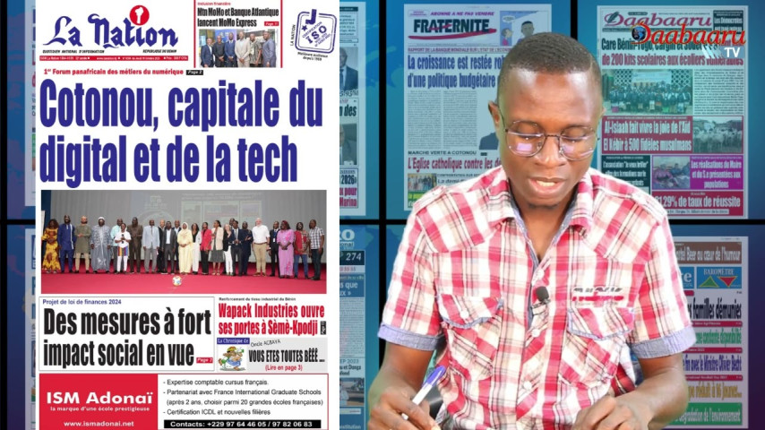 Revue des titres de ce jeudi 19 octobre 2023 sur Daabaaru TV