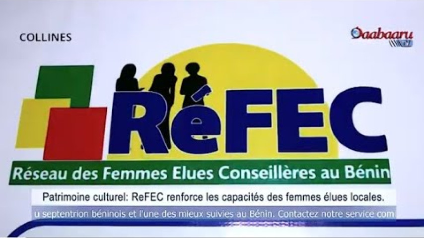 PATRIMOINE CULTUREL : RéFEC-Bénin renforce les capacités des femmes élues locales à Dassa-Zoumé.