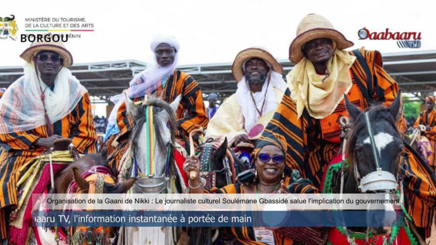 GAANI 2026: Le journaliste culturel Soulémane Gbassidé salue l'implication du gouvernement.