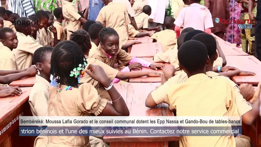 BEMBÉRÉKÉ : Epp Nassa et Gando Bou bénéficient de tables et bancs