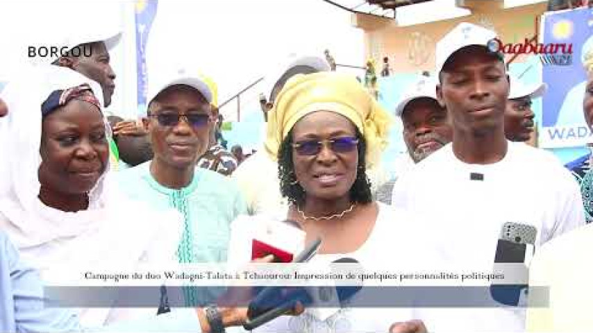 Campagne du duo Wadagni-Talata à Tchaourou: Impression de quelques personnalités politiques