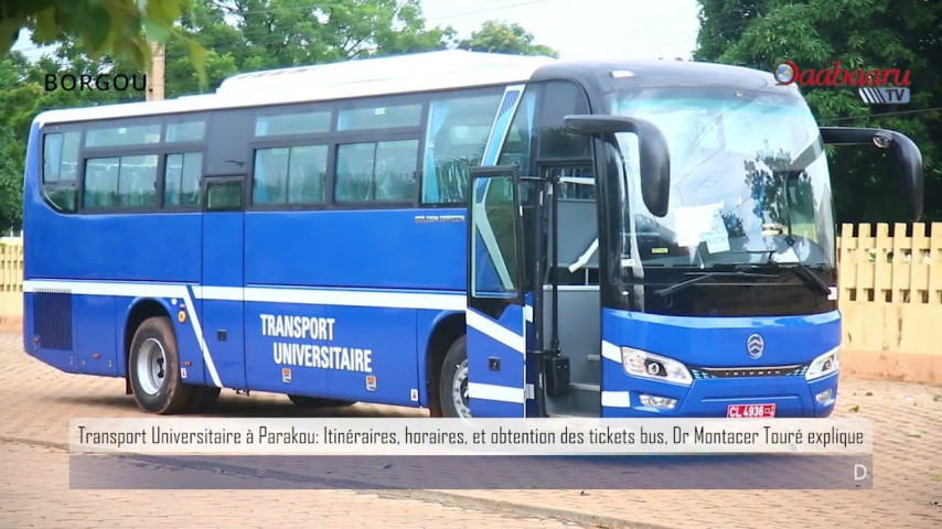 UNIVERSITÉ DE PARAKOU : Tout savoir sur les itinéraires, horaires et tickets de bus