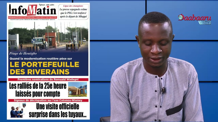 REVUE DES TITRES DES JOURNAUX DE CE LUNDI 01 JUIN 2026