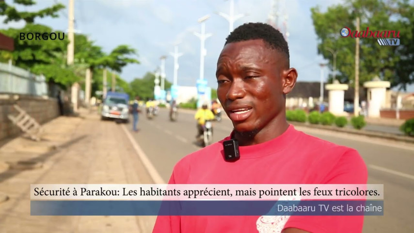SÉCURITÉ À PARAKOU : LES HABITANTS APPRÉCIENT MAIS POINTENT LES FEUX TRICOLORES