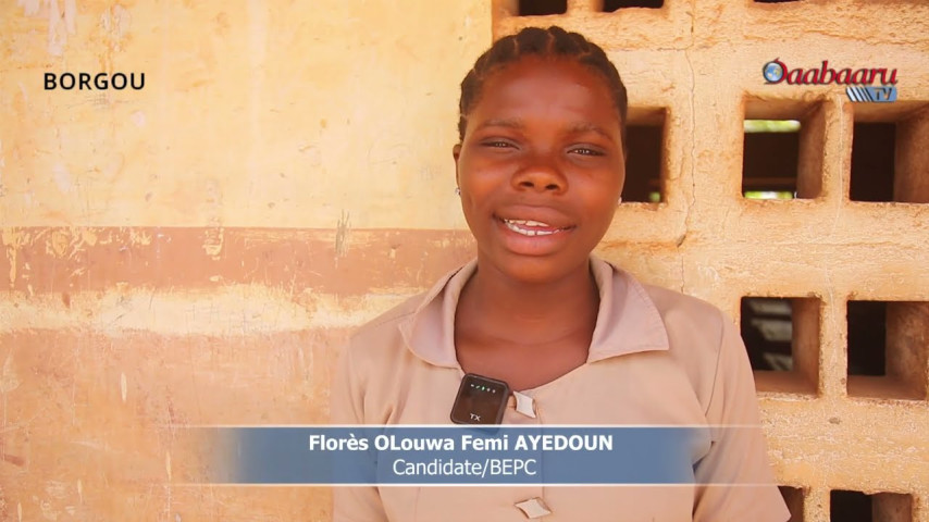 BEPC SESSION JUIN 2026: DANS L'INTIMITÉ DE FLORÈS OLUWA FEMI AYEDOUN