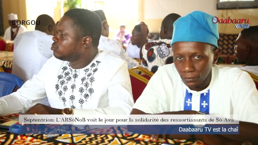 Septentrion : l'ARSôNoB voit le jour pour la solidarité des ressortissants de Sô-Ava