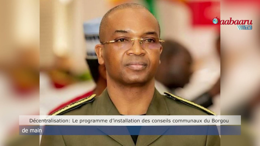 DECENTRALISATION: Voici le programme d'installation des conseils communaux du Borgou