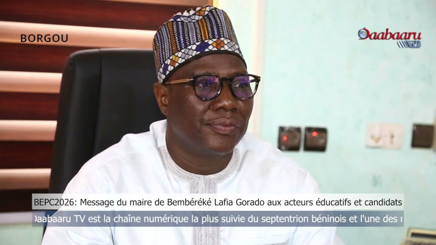 BEPC 2026: Moussa Gorado lance un message aux acteurs du système éducatif et candidats de BEMBÉRÉKÉ