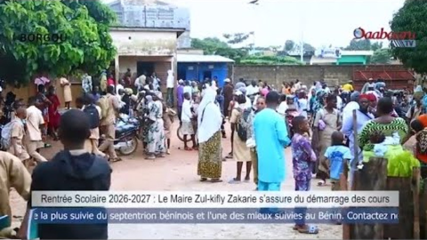 RENTRÉE SCOLAIRE 2026 2027 : Le Maire Zul-kifly Zakarie s’assure du démarrage des cours