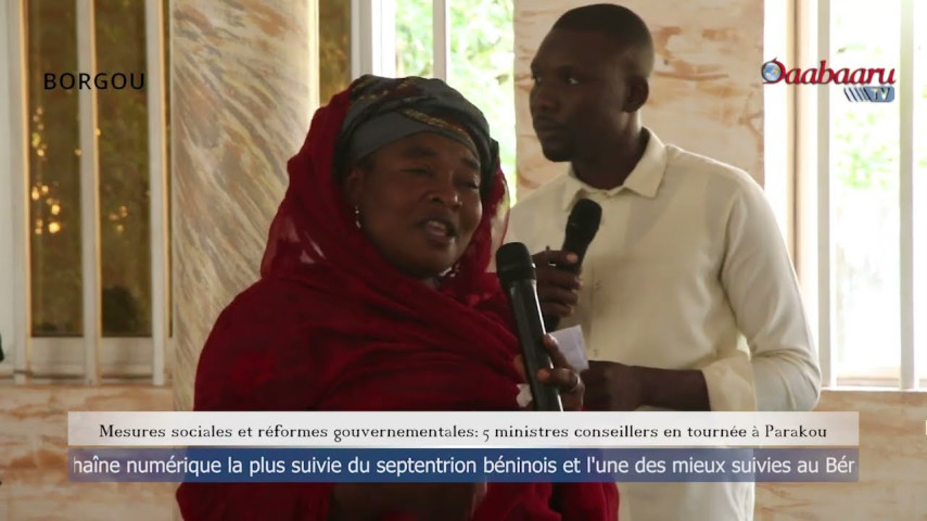 MESURES SOCIALES ET RÉFORMES GOUVERNEMENTALES : Cinq ministres conseillers en tournée à Parakou