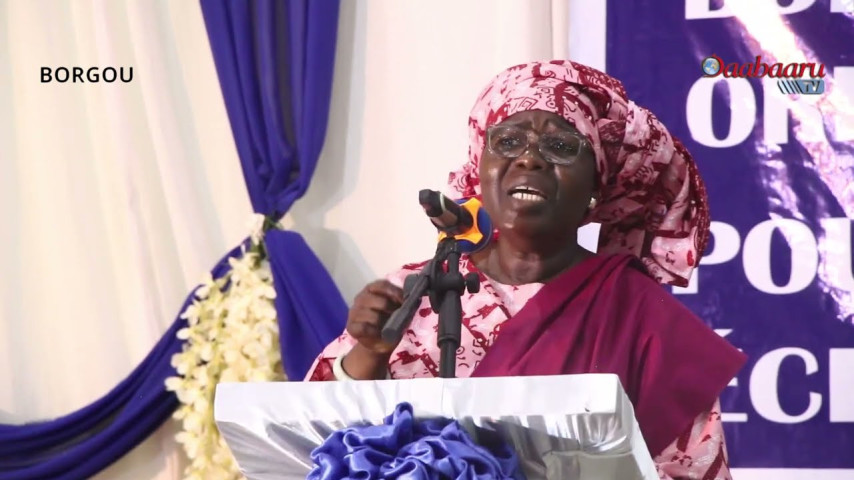 PARAKOU : Mariam Chabi Talata rallie les couches socio-professionnelle au duo Wadagni–Talata