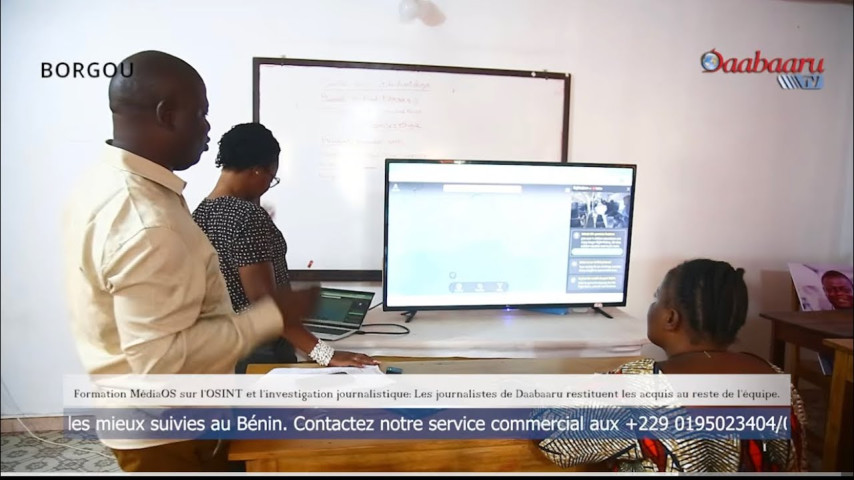 OSINT ET INVESTIGATIONS JOURNALISTIQUE : Les journalistes de Daabaaru restituent les acquis