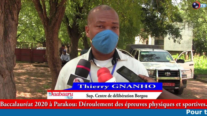 BACCALAURÉAT 2020 À PARAKOU: Déroulement des épreuves physiques et sportives
