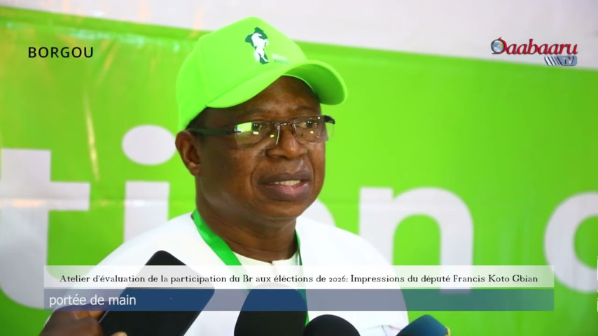 ATELIER D'ÉVALUATION  DU BR À PARAKOU :  Impressions du député Francis Koto Gbian