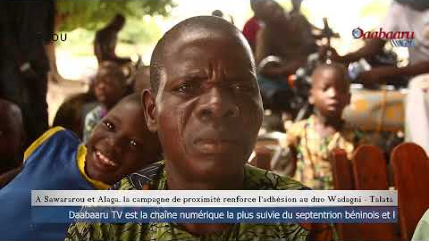 A Sawararou et Alaga. la campagne de proximité renforce l’adhésion au duo Wadagni - Talata