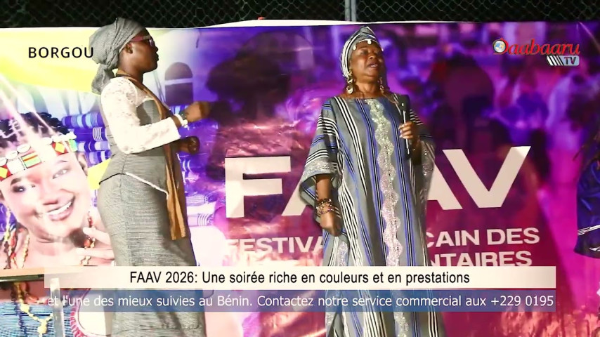 FAAV 2026: Une soirée riche en couleurs et en prestations.