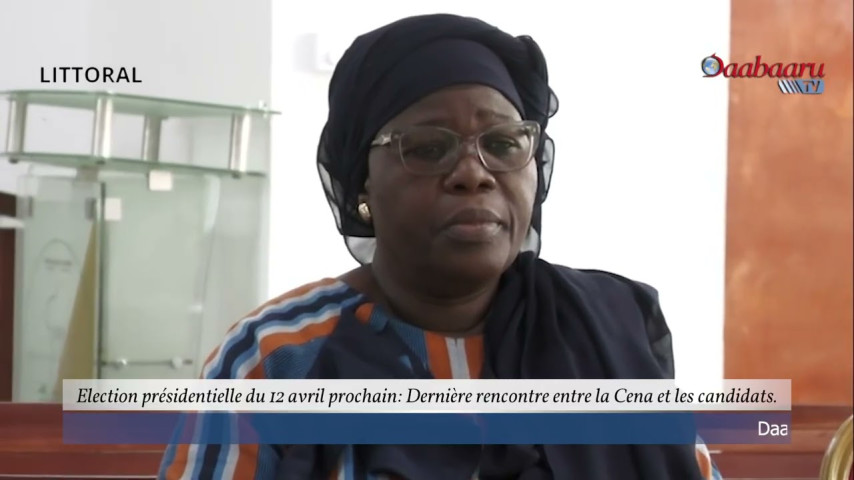 Election présidentielle du 12 avril prochain: Dernière rencontre entre la Cena et les candidats.