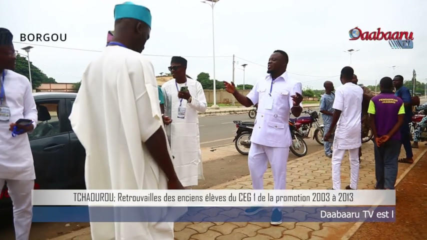 TCHAOUROU : Retrouvailles des anciens élèves du CEG 1 de la promotion 2003 à 2013
