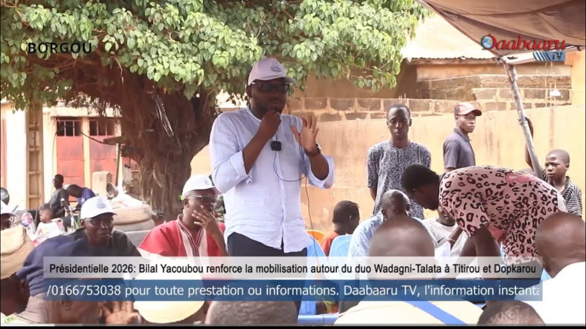PRÉSIDENTIELLE:Bilal Yacoubou renforce la mobilisation autour du duo Wadagni-Talata