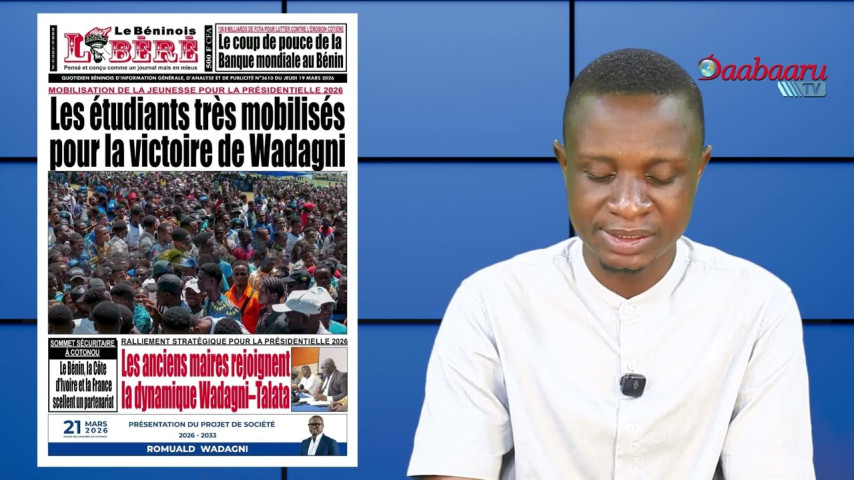 REVUE DES TITRES DES JOURNAUX DE CE JEUDI 19 MARS 2026