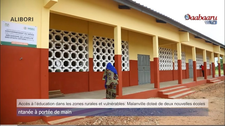 ACCÈS À L’ÉDUCATION DANS LES ZONES RURALES ET VULNÉRABLES: Malanville dotée de deux nouvelles écoles