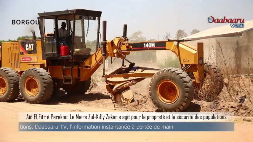 AÏD EL FILTR À PARAKOU : Le maire Zul-kifly agit pour la propreté et la sécurité des populations