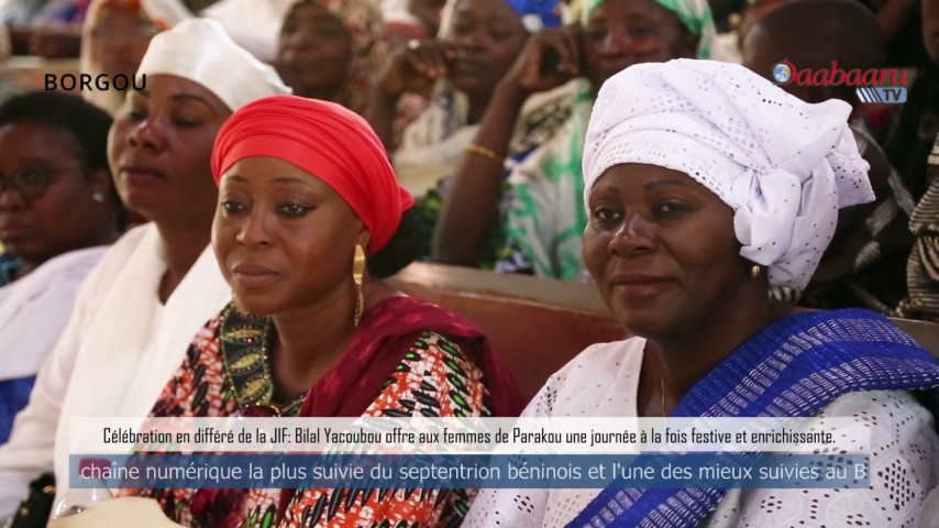 Célébration de JIF: Bilal Yacoubou offre aux femmes de Parakou une journée festive et enrichissante