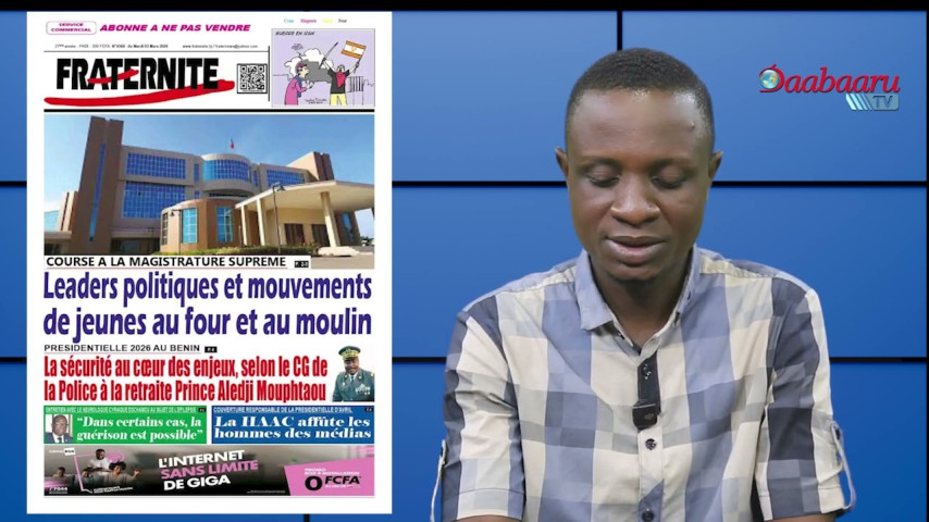 REVUE DES TITRES DES JOURNAUX DE CE MARDI  03 MARS 2026
