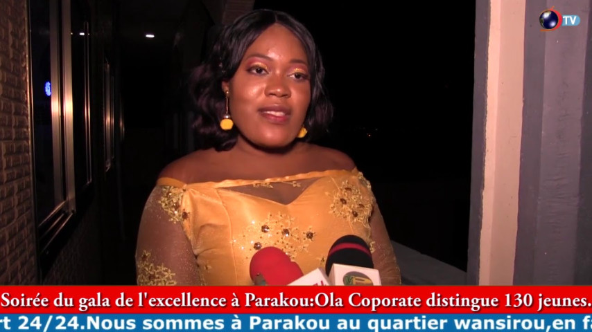 SOIRÉE "GALA DE L'EXCELLENCE" À PARAKOU: Ola Coporate distingue 130 jeunes