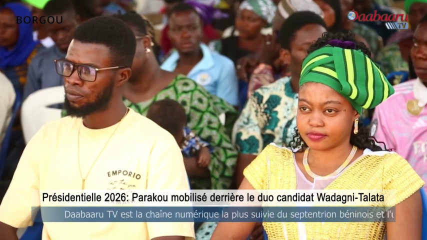 PRÉSIDENTIELLE 2026: Parakou mobilisé derrière le duo candidat Wadagni-Talata