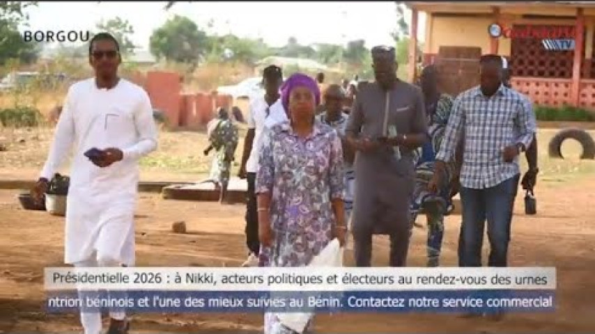 PRÉSIDENTIELLE 2026 : A NIKKI, ACTEURS POLITIQUES ET ÉLECTEURS AU RENDEZ-VOUS DES URNES