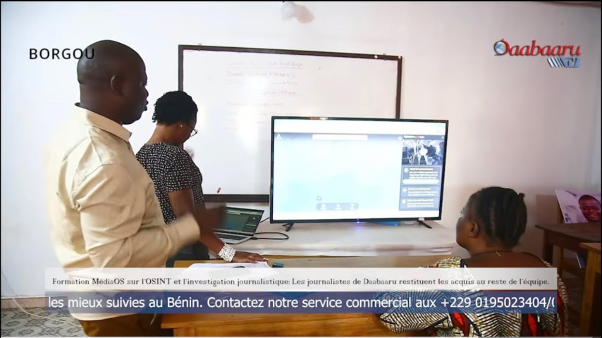 OSINT ET INVESTIGATIONS JOURNALISTIQUE : Les journalistes de Daabaaru restituent les acquis