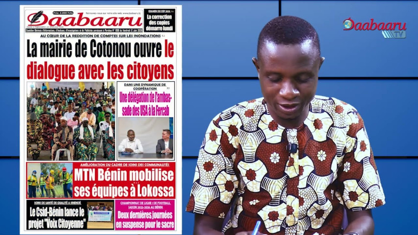 REVUE DES TITRES DES JOURNAUX DE CE VENDREDI 12 JUIN 2026