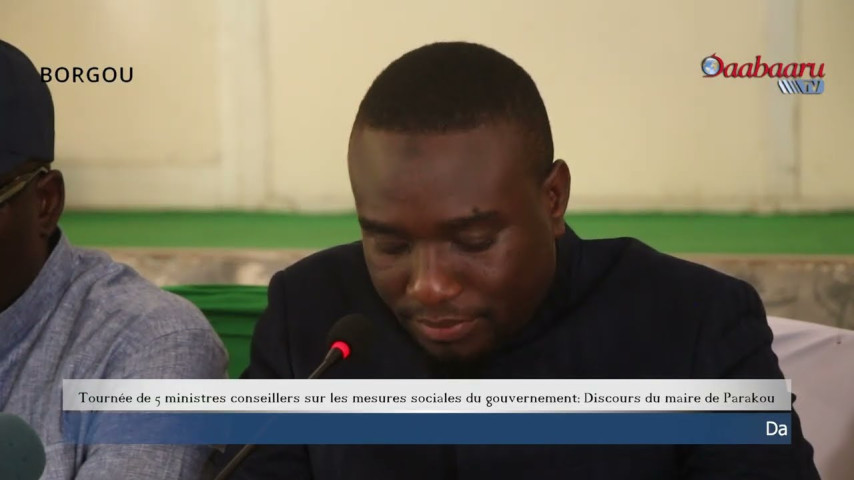 MESURES SOCIALES ET RÉFORMES GOUVERNEMENTALES : Discours du maire de Parakou