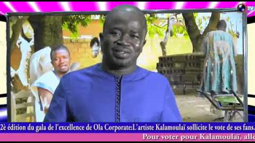 2È ÉDITION DE L'ÉVÉNEMENT GALA DE L'EXCELLENCE DE OLA CORPORATE: L'artiste Kalamoulaye sollicite le