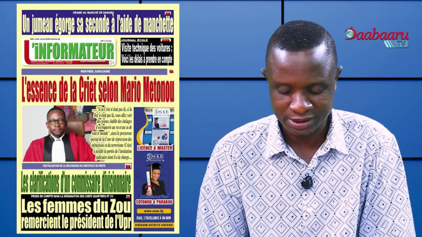 REVUE DES TITRES DE CE MARDI 13 OCTOBRE 2026 AVEC HERMANN HOUNSSOU