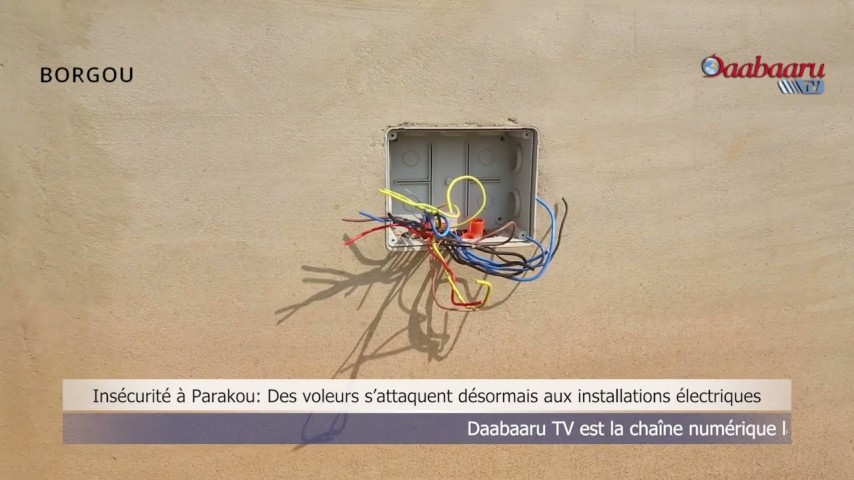 INSÉCURITÉ À PARAKOU : Des voleurs s'attaquent aux installations électriques